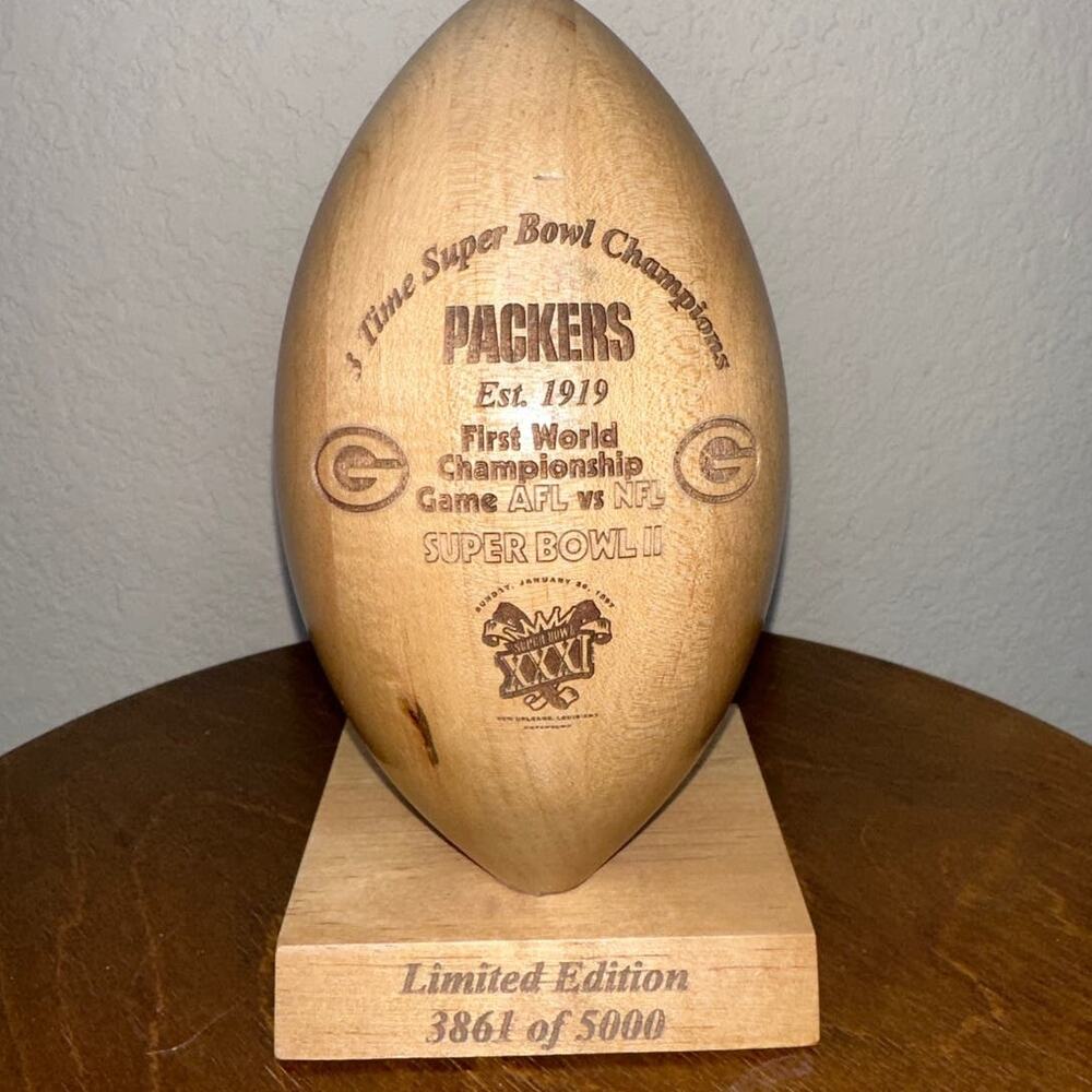 Grid Works Green Bay Packers Super Bowl XXXI Limited Edition Collectible
